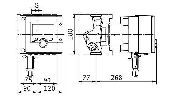 Wilo-Stratos MAXO 30/0.5-12 -R7 PN10 circulating pump