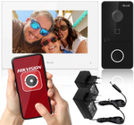 IP videointerkomová sada Hilook by Hikvision IP-VIS-SLIM-W