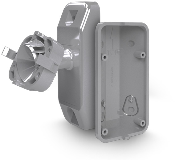 SATEL BE WAVE Set of wall brackets for OPAL AOD-210 BRACKET C GY ABAX2 detectors