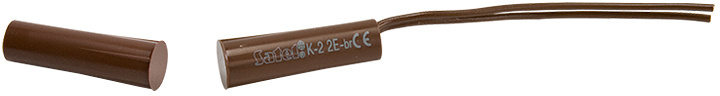 SATEL Interruptor de láminas frontal con resistencia K-2 2E BR Marrón