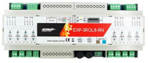 ROPAM ROLLER SHUTTER CONTROLLER EXP-SROL8-RN