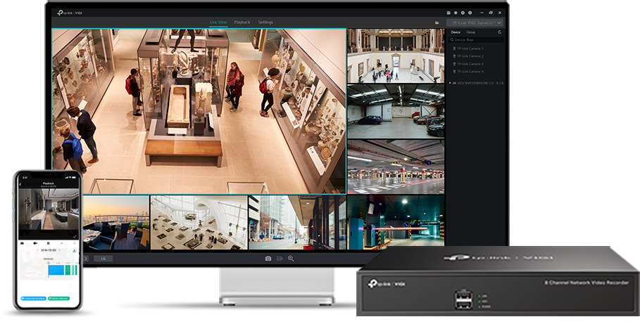 TP-Link Vigi C330 camera with 4mm focal length