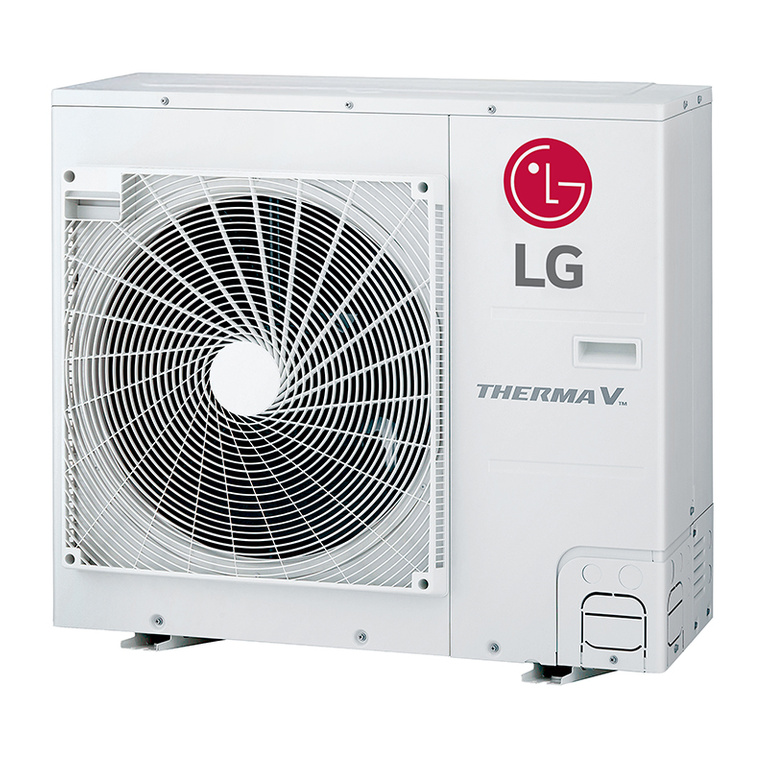 Pompe à chaleur LG Therma V split 5 kW unité extérieure