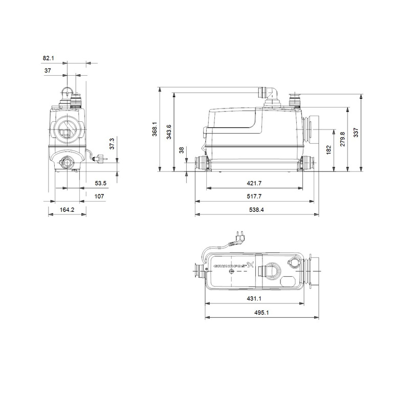 Trituratore Sololift2 CWC-3