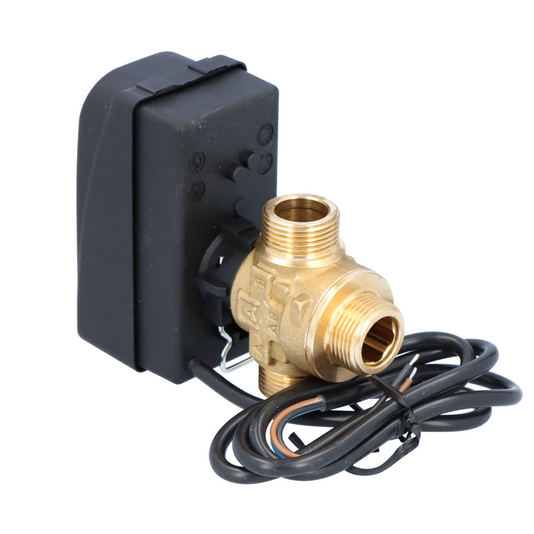 3-way zone valve AZV 642 DN15 Kvs=8 external thread G 3/4 inch