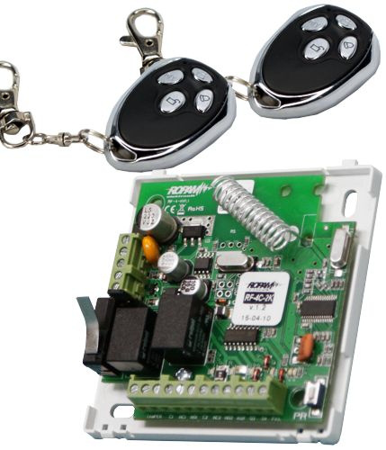 Set de controler radio Ropam RF-4C-2K cu două telecomenzi