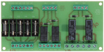 Low voltage relay module SATEL MP-1 PCB module OC control 4 relays 12 V DC