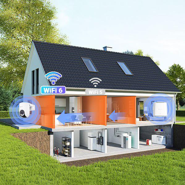 Ezviz HB8c Lite cameră IP PT Wi-Fi 4MP alimentată cu baterie