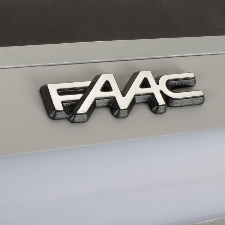 Kit de motorisation de porte de garage FAAC D1000 FDS avec rail en Kevlar de 3m en deux parties
