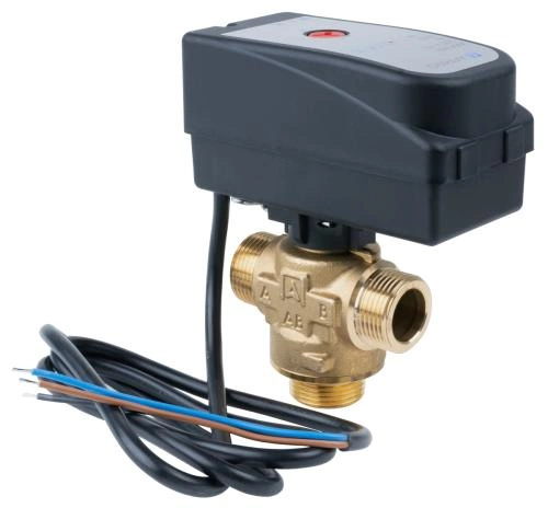 3-weg zoneklep AZV 642 DN15 Kvs=8 buitendraad G 3/4 inch