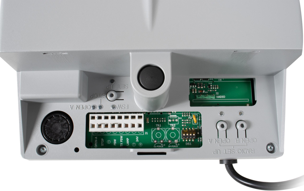 Kit d'opérateur FAAC D700HS FDS pour portes de garage avec rail en Kevlar de 3m en deux parties