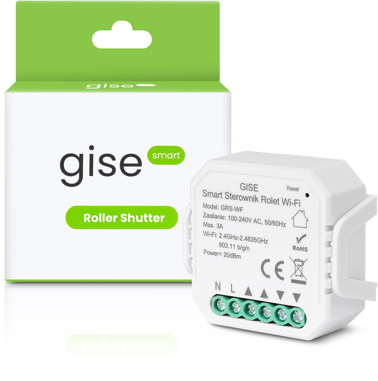 GISE Slimme rolluikbesturing WiFi GEN 2 | Tuya | GRS-WF