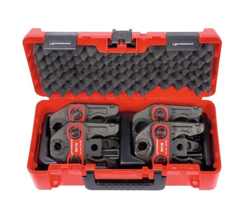 Sada standardních sklíčidel v kufříku ROCASE, SV 15-18-22-28 mm