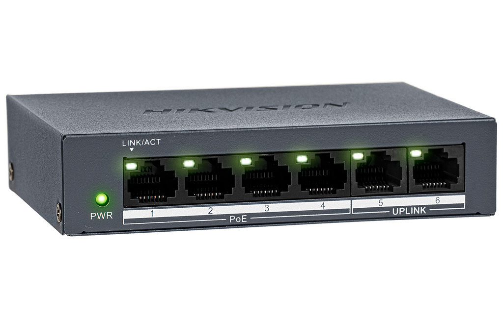 Switch HIKVISION DS-XS0106-P/Polnisch