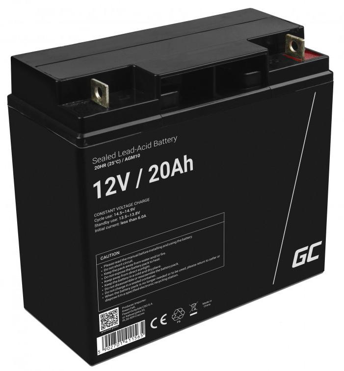 BATTERIE AGM Green Cell VRLA 12V 20Ah