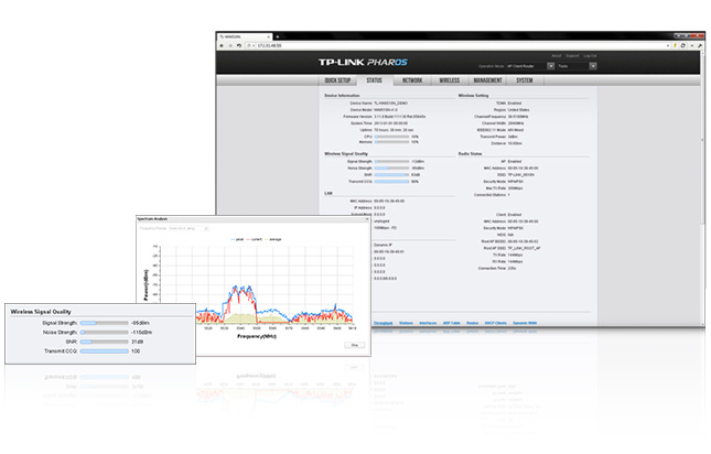 AP TP-LINK CPE210 - Point d'accès Wi-Fi extérieur 2.4GHz 300Mbps 9dBi