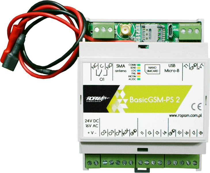 ROPAM BASICGSM-PS-D4M 2 SMA MODULE