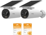 Imou Cell 3C AIO 3MP 2K IP camera set cu Imou Protect cloud