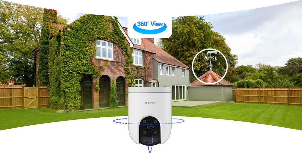 EZVIZ IP Camera H8c PoE 2K 3Mpx - Hoge Definitie Bewaking