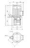 Bomba sumergible MTH2-5/1 A-W-I-AQQV 230/400V 50/60 para condensados y refrigerantes