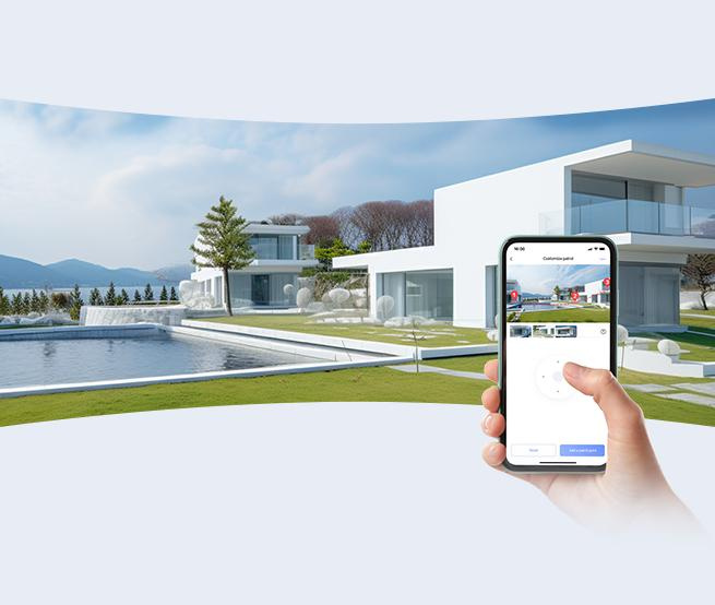 Ezviz H90 IP-Kamera mit 4MP+4MP Auflösung