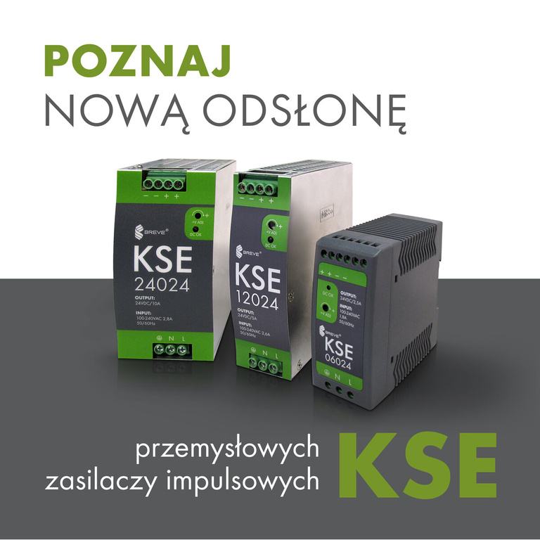 Switching power supply for DIN rail 12V 10A 120W 230V KSE 12012M 96-264VAC Ta70 18912-9988