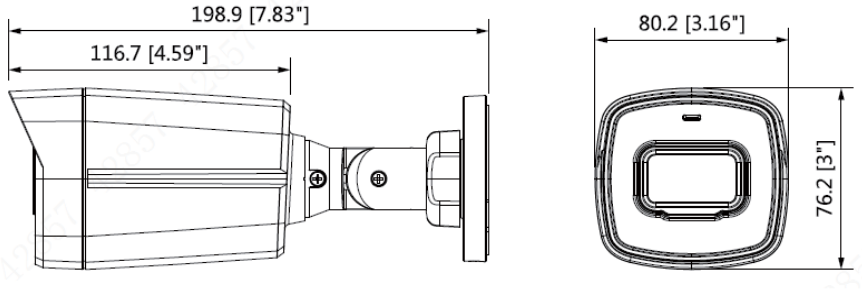 CAMÉRA DAHUA HAC-HFW1500TL-A-0360B-S2 HDCVI