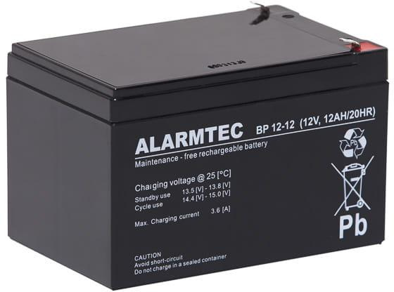 Baterie AGM ALARMTEC seria BP 12V 12Ah
