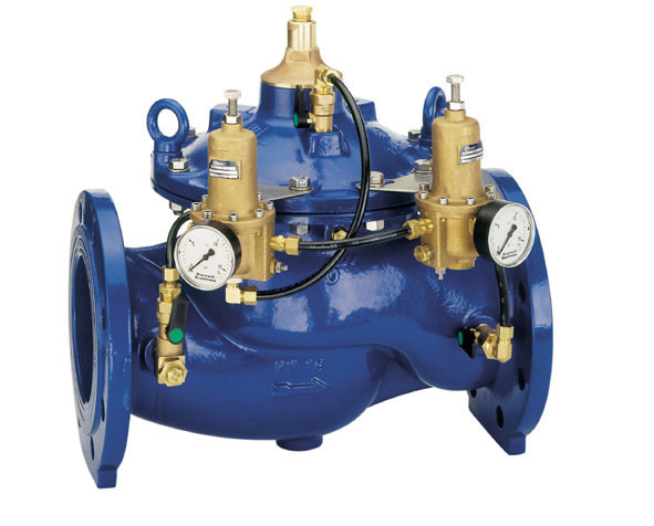 Priority valve with pressure regulator VV300, DN 65