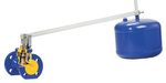 Robinet cu flotor DN50, FIG.272 execuție 16: tija și obturatorul - oțel inoxidabil, capătul obturatorului - EPDM conic