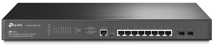 Switch TP-Link TL-SG3210XHP-M2 10 ports gérés avec PoE
