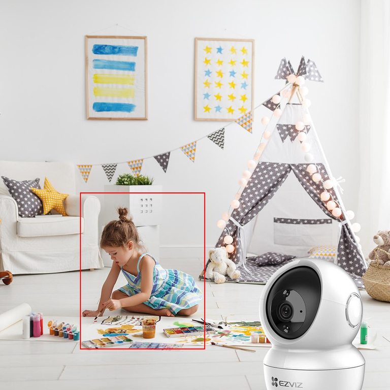 Cameră WiFi EZVIZ H6c cu rezoluție de 4MP