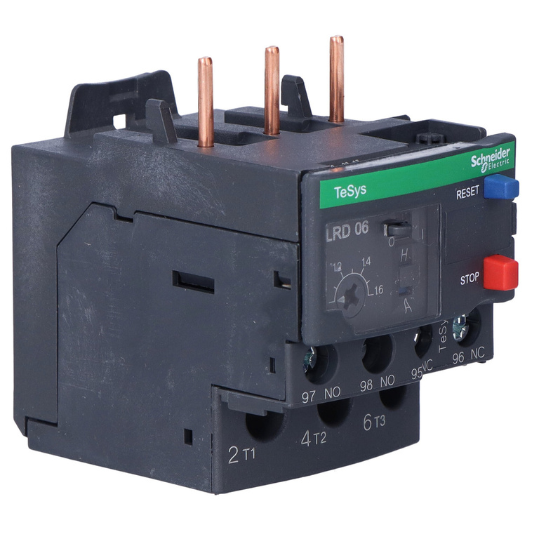 TeSys LRD 1-1.6A thermal overload relay box terminals