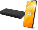 Switch Imou 8portové plastové pouzdro SF108C 100Mbps