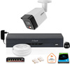 KIT Dahua IP Camera 8mpx PC-HFW1839TC-A-IL-0280B-S6 + DISK 1TB