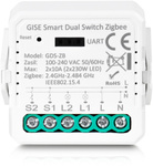 GISE Smart dubbelrelämodul Zigbee | Tuya | GDS-ZB