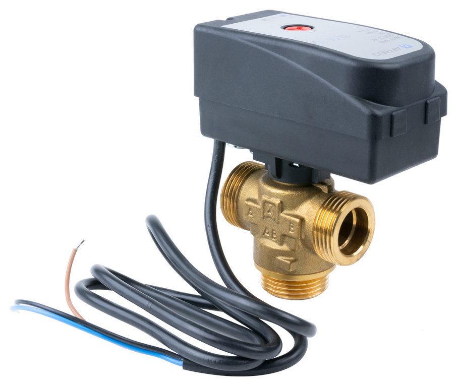 AZV 643 3-way zone valve DN20, Kvs=8, external thread G 1 inch