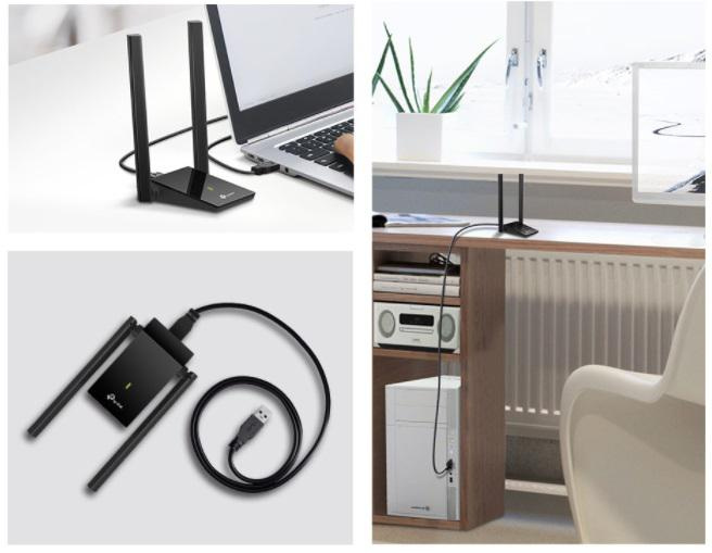 WLAN-USB-Adapter TP-Link Archer T4U Plus