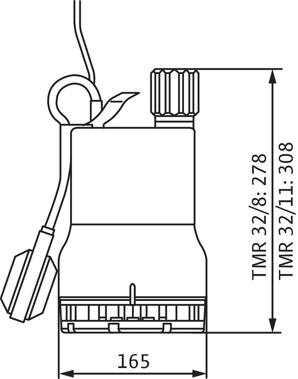 Wilo-TMR 32/8 dirty water drainage pump