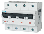 Interruptor automático de sobreintensidad 25kA In=100A características B 4 polos AZ-4-B100