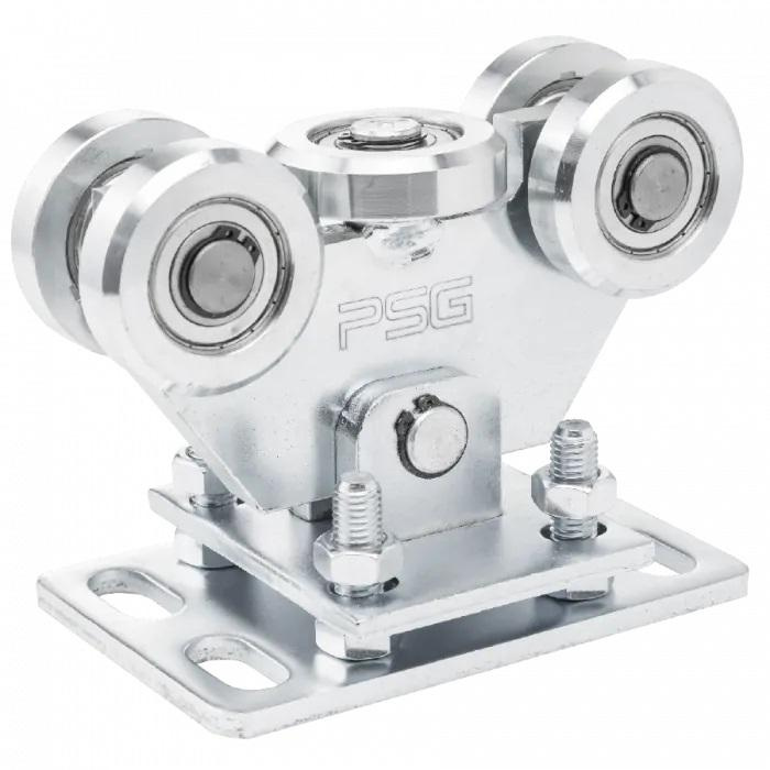 Verrijdbaar onderstel PSG 60.00P.70 voor schuifdeuren voor rail 70x70x4 mm