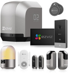Sada EZVIZ HG2 600 PRO s videointerkomem HP5 - pohon pro posuvné brány do 600 kg - 2K kamera, Wi-Fi, alarm - compLet