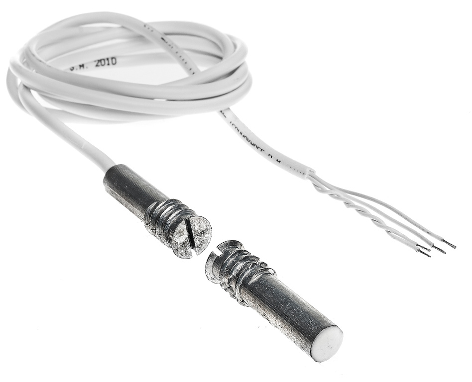 Magnetic perimeter protection detector SATEL S-3 recessed door and window detector Grade 2 20 V DC