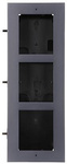 Rám se zapuštěným boxem. 3modulový HIKVISION DS-KD-ACF3/Plastic