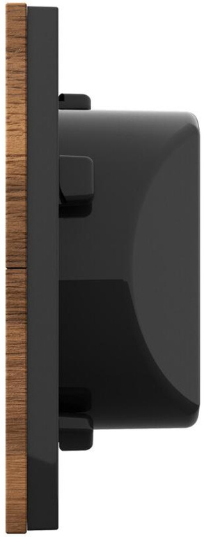 Ecran tactile SMART PANEL 4B bois foncé Grenton