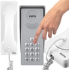 DOMOFON ''EURA'' ADP-36A3 ''INGRESSO BIANCO'' - 1-family, outdoor cassette with keypad