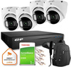 Surveillance set of 4 IP dome cameras EZ-IP by Dahua reliable 2K protection