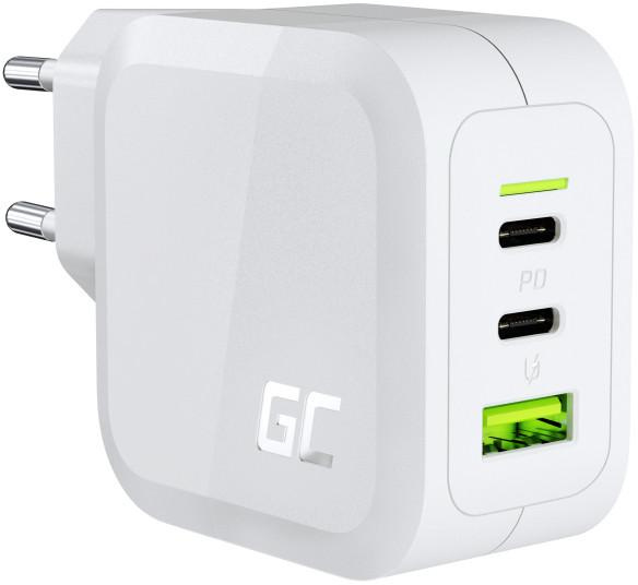 Green Cell POWERGAN 65W 2xUSB-C 1xUSB-A CHARGC08W mains charger