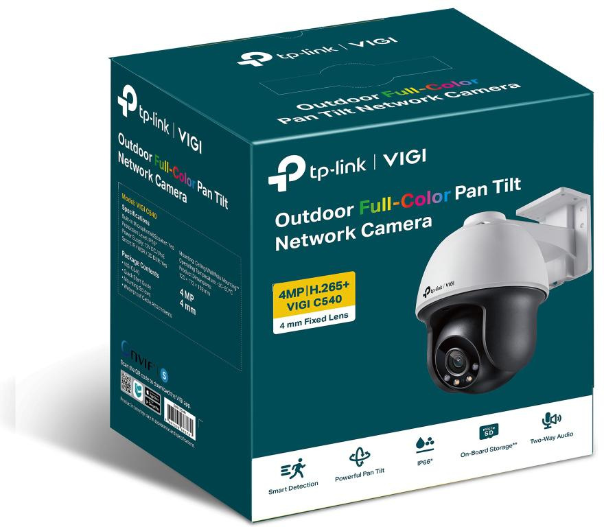 Caméra TP-Link Vigi C540 avec une longueur focale de 4 mm