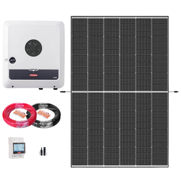10,2 kWp Complete Photovoltaic System  Trina Solar  Vertex S 425W +Fronius Symo GEN24 10.0 Hybrid